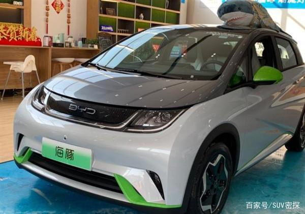 继海豚后比亚迪新车海豹谍照曝光2米9轴距叫板model3