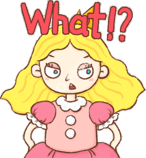 what小公举卡通可爱表情包gif免费下载_表情包配图(1024像素)-千图网