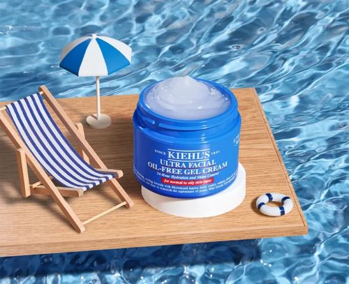 万年回购!科颜氏「蓝罐」果冻面霜,如露似水,一抹即化