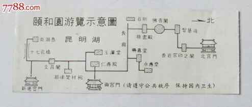 颐和园游览券