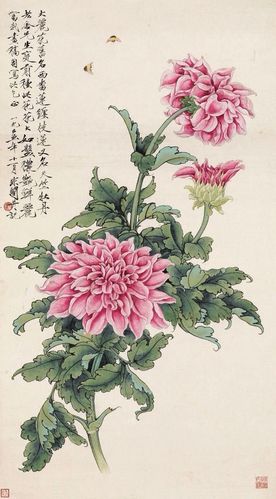 于非闇作品大丽花