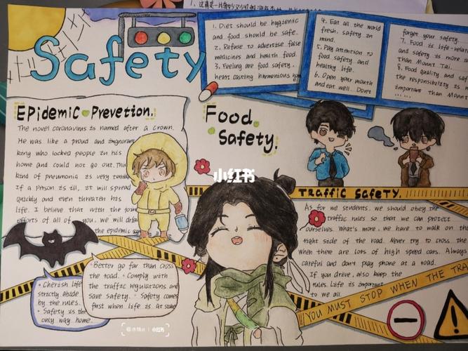 安全英文手抄报 |夹带私货90_手抄报_文化_阅读