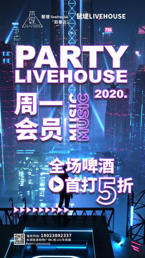 赛博朋克风格海报