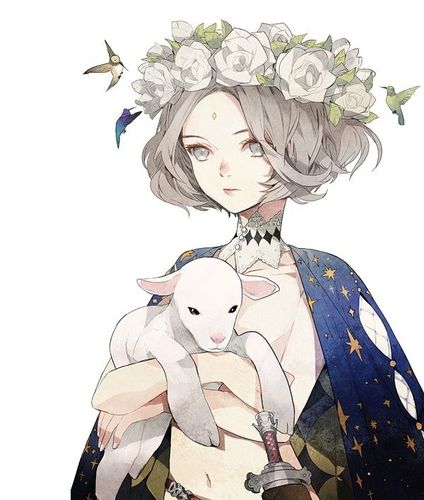 画师sousou 作品,清新淡雅的赛璐璐风格. 来自sai大师 - 微博