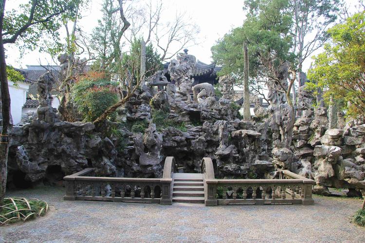 狮子林景区 假山迷宫