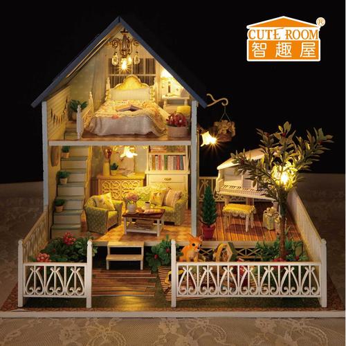 手工diy小屋智趣屋_智趣屋 diy小屋_diy智趣屋别墅_ 智趣屋手工diy