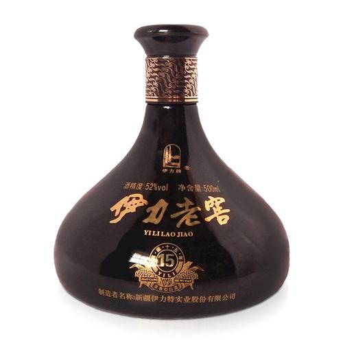 白酒伊力特伊力老窖窖藏15年黑瓶浓香型白酒500ml52度*6返回商品页 >