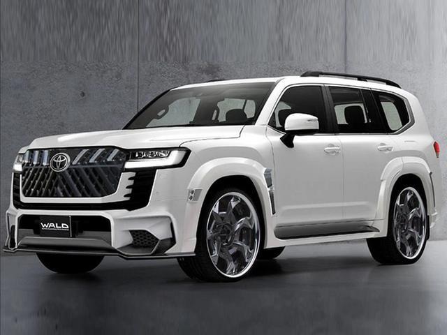 丰田兰德酷路泽推改装套件!年底将开售,搭3.5t,外观更加运动