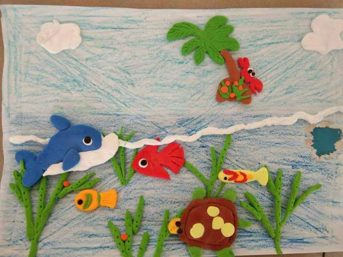 漂洋过海来看你!(三年级海洋手工作品展)