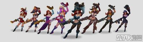 《英雄联盟lol》英雄更新:赏金猎人厄运小姐