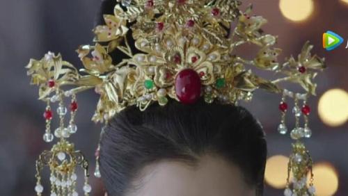 《扶摇》7大美女的精美发冠:简雪像珊瑚,元皇后凤冠像朵玫瑰花