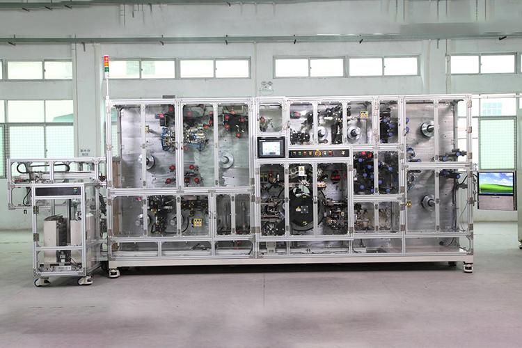 锂电池主动卷绕机