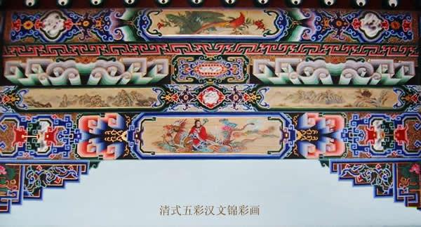 清代古建彩绘中的地方彩绘山西彩画特点