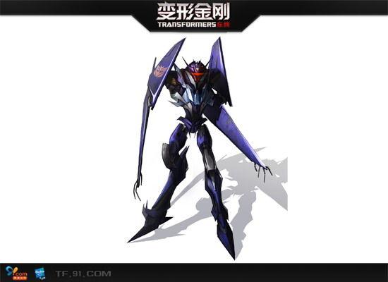 《变形金刚在线》声波载具形态