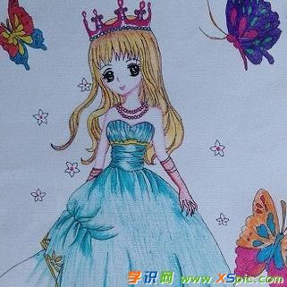 儿童画画大全女孩图片