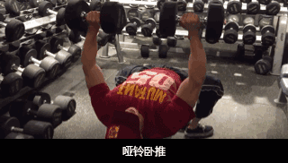 怎样练好哑铃卧推实现胸肌的完美进步