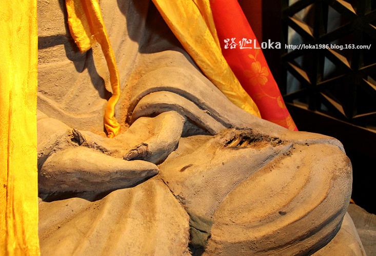 实拍绵山正果寺佛祖包骨真身 - 快乐大卫393890656 - 快乐大卫