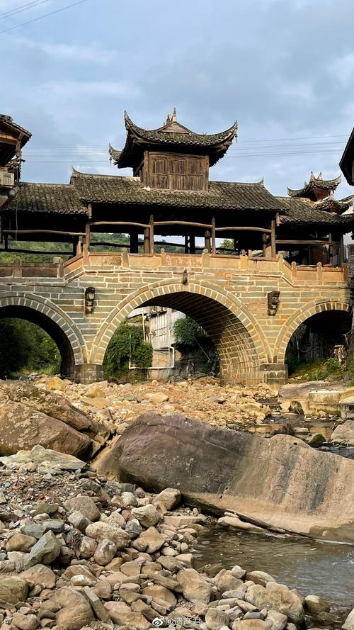 四川绵阳青林口古镇原始风貌的清代建筑群完全没有商业化