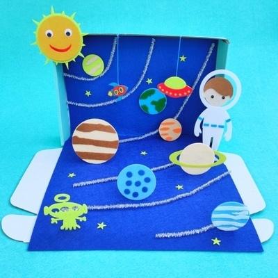 故事盒子手工材料diy织布裁剪幼儿园语言区剧场手工创意粘贴类