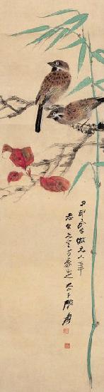 [转载]张大千花鸟画欣赏(中)