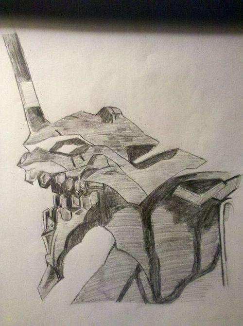 本人第一投稿,画的不太好,各位见谅哈··· 初号机