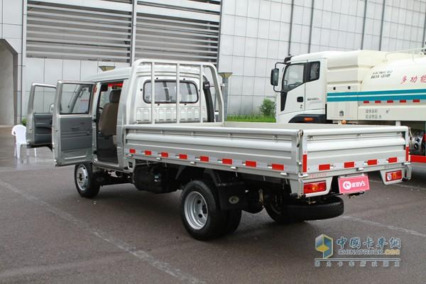 时代汽车 驭菱v5 双排平板 载货车
