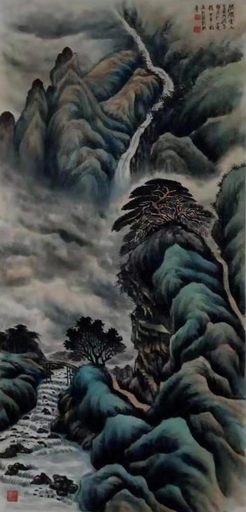 国家一级美术师邵则彬——磅礴大气 层峦叠嶂