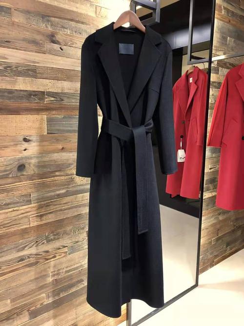 maxmara双面羊绒大衣毛呢外套女