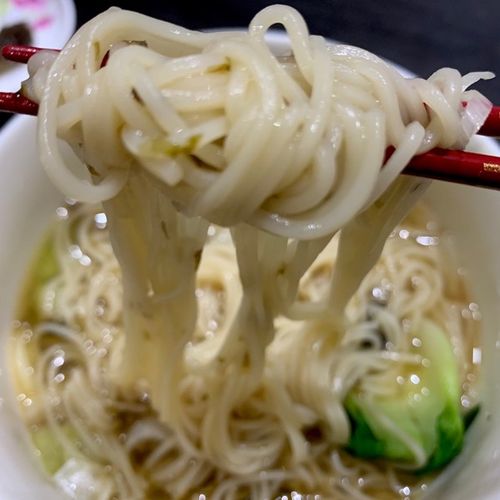 张啤啤做的清汤挂面