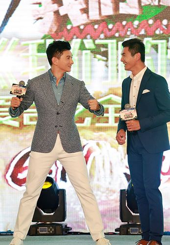 吴奇隆邢傲伟互动