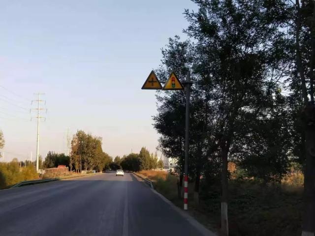 为消除s392省道(衡井线)与前进大街,威武大街交叉路口道路交通安全