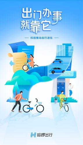 哈啰品牌推广海报