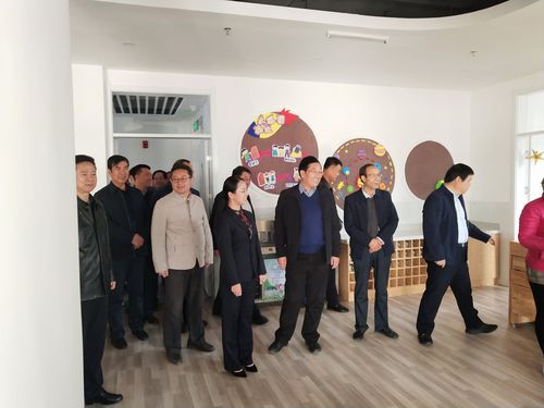 区委书记陈铎同志调研.视察崆峒区玄鹤幼儿园开园工作