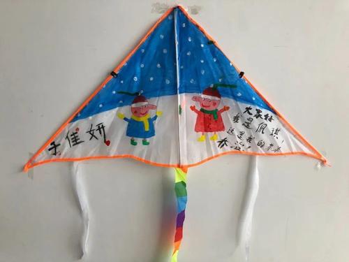 手绘风筝放飞梦想风筝绘画节开始投票中建城四期作品展示
