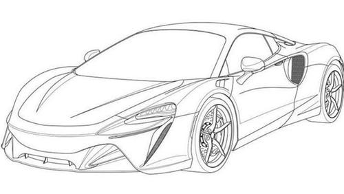 迈凯伦混动跑车专利图来了 搭载新v6发动机,还能纯电行驶