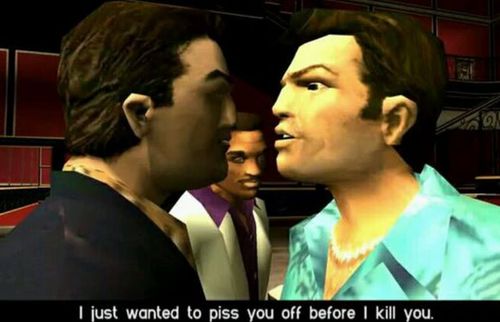 《gta》系列人物最经典三句台词,汤米道出"侠盗人生"本色!