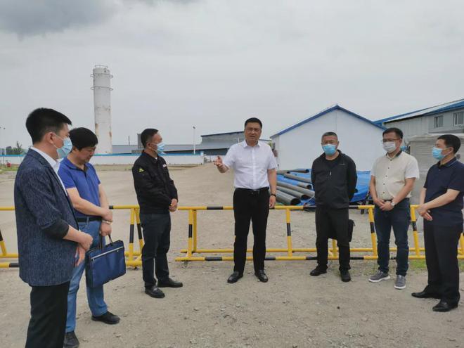 桦甸市市长赵争涛带队检查燃气企业安全生产工作