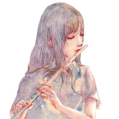 [图]伤感手绘图片女生唯美头像女生手绘女生头像唯美侧面手绘头像女生