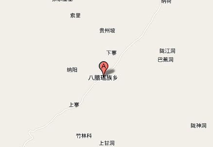 八腊瑶族乡位于天峨县东南部,东与岜暮乡和六排镇塘英居委会为邻,南界