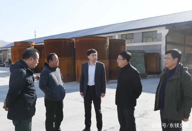 大石桥副市长迟程到中镁,吉诺尔等耐材企业调研环保