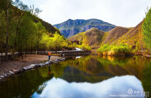 怀柔水岸人家沿途风景