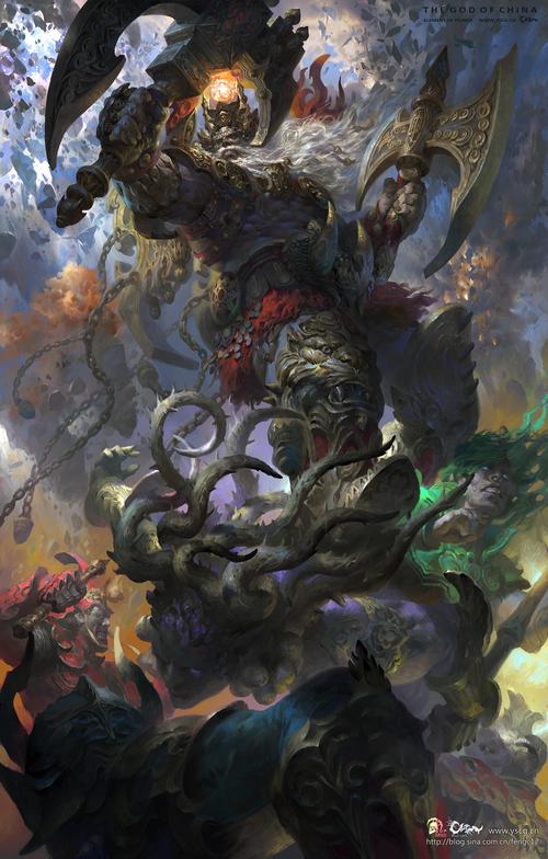 元素动力冯伟新作—盘古