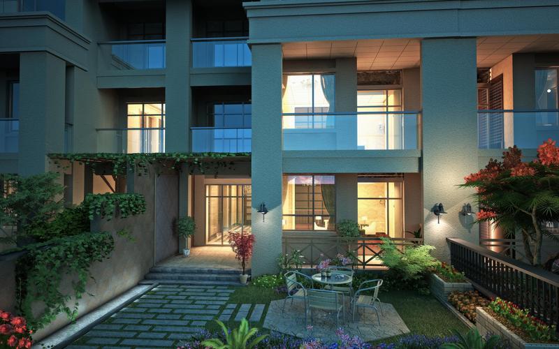 140平花园洋房装修效果图