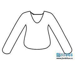 穿衣服简笔画24款卡通衣服简笔画及画法简笔画卡通儿童简笔画文化绘画