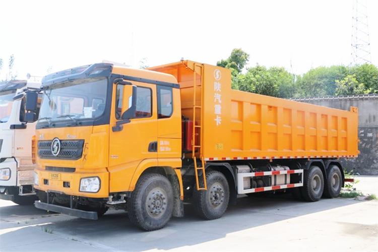 陕汽康明斯德龙x3000矿用加强版385马力6x468米国五自卸车sx32505b484