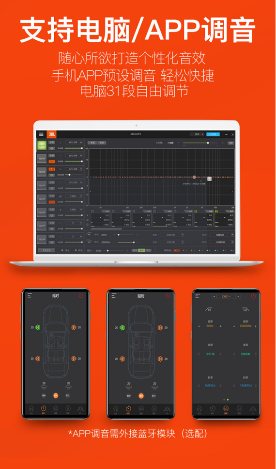 不负品质不逐流 jbl车载音响dsp正式亮相