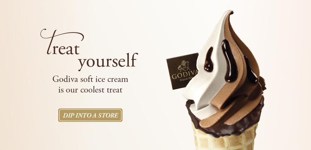 godiva"s luxury ice cream parlour