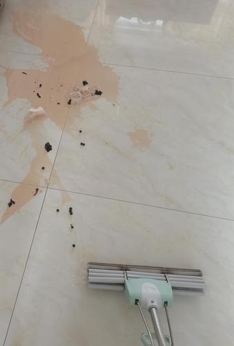 刚拿到手的奶茶不要使劲摇,摇了要拿稳不要掉在地上