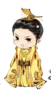 皇帝动漫简笔画