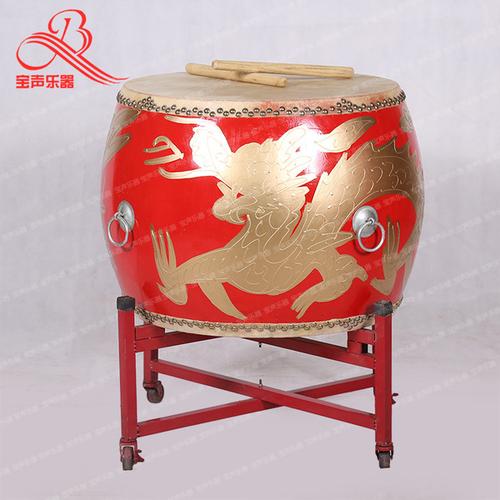 威风锣鼓 大人大红鼓牛皮鼓高邦 大锣鼓 寸战鼓 24 20 18 16 14 12
